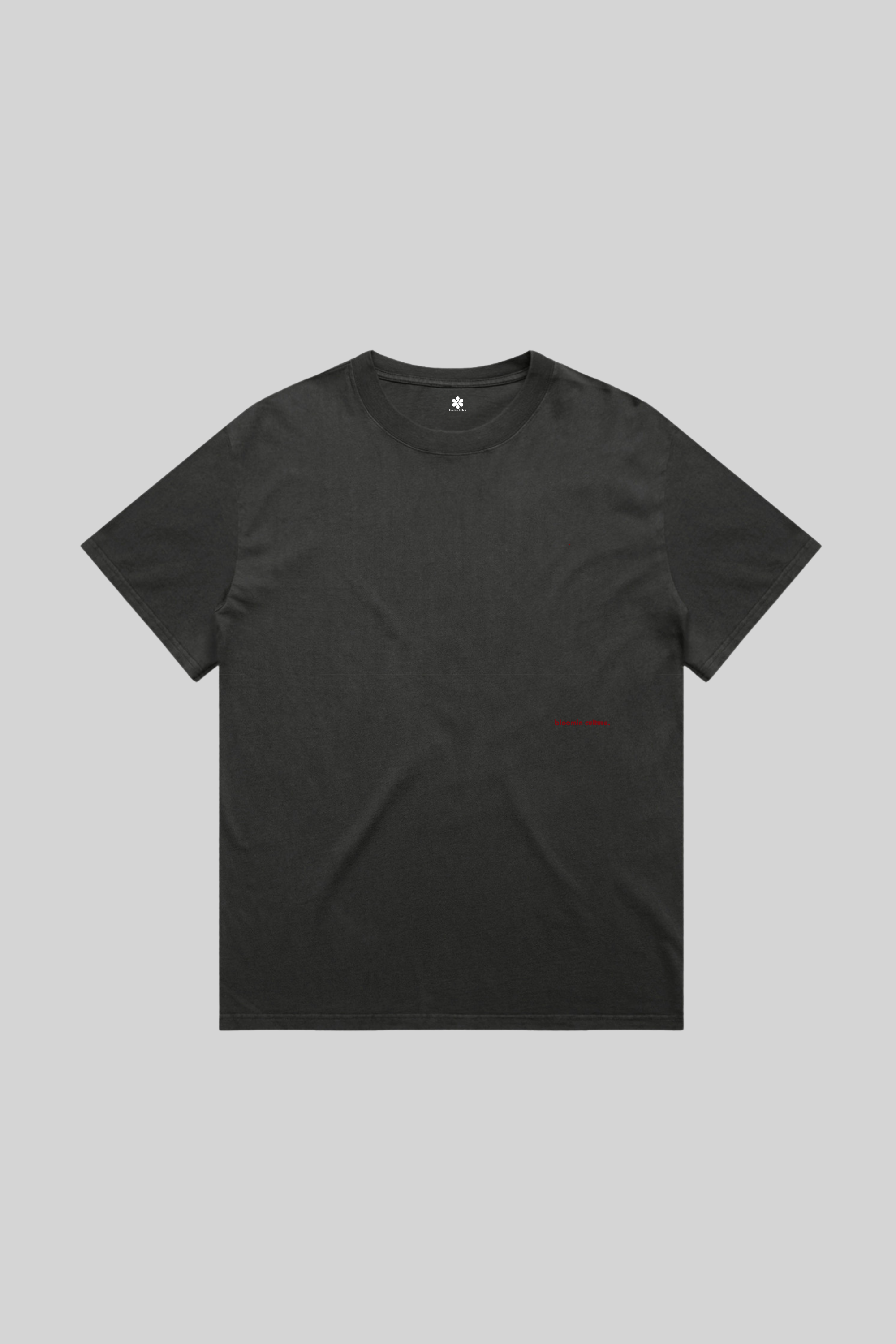 Defined Heavy Tee Midnight Black
