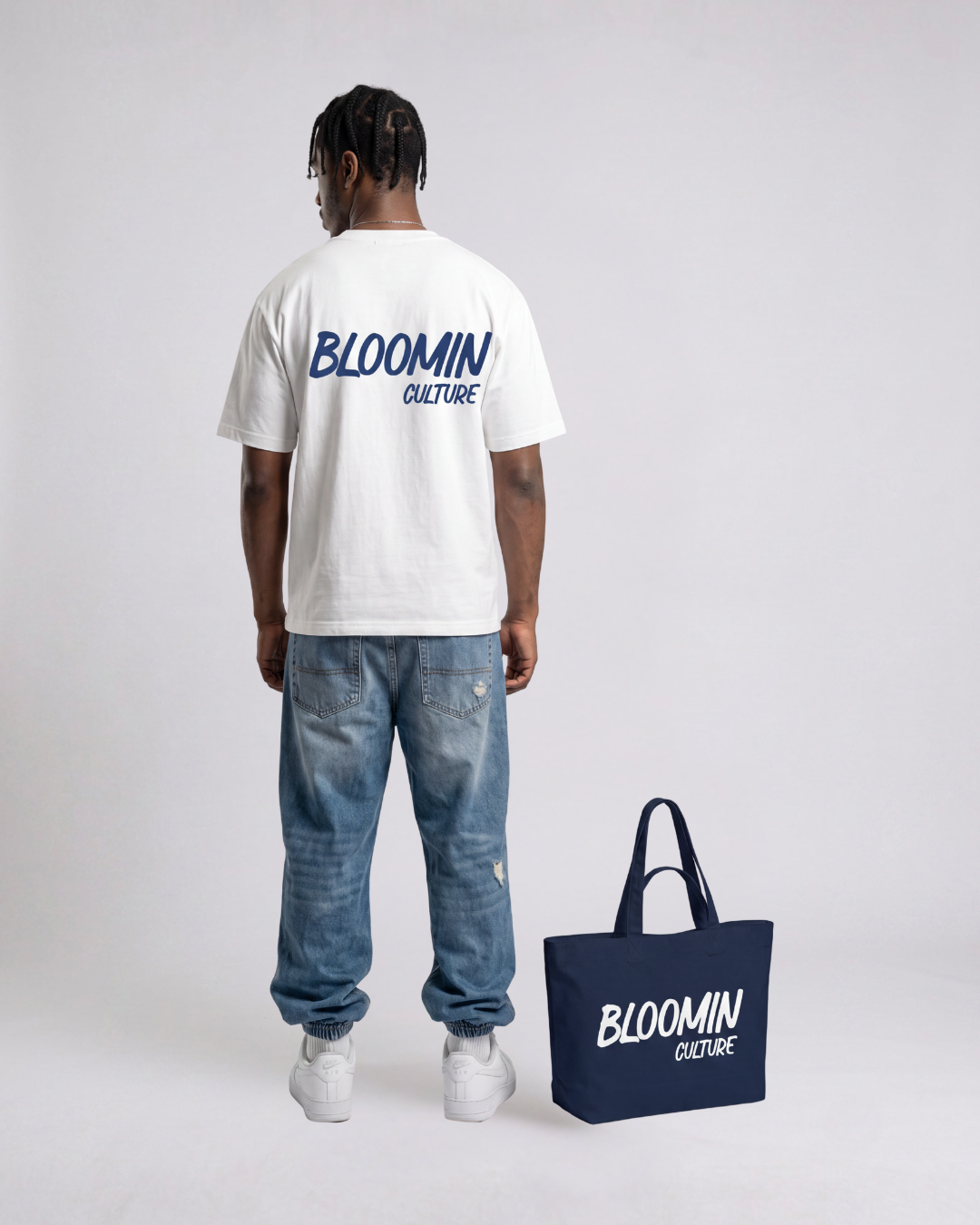 SIGNATURE LINE - T-SHIRT BLUE