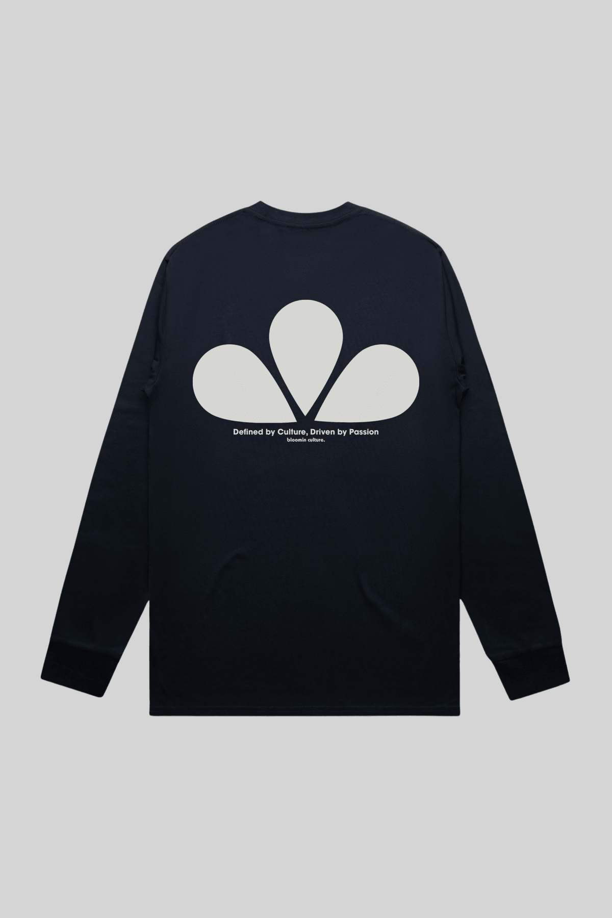 PREMIUM OVERSIZED T-SHIRT - Defined Classic Longsleeve Navy
