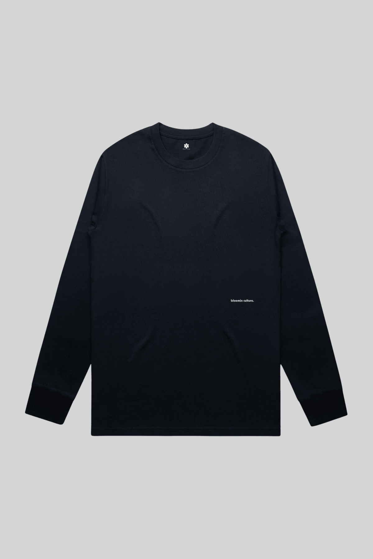 PREMIUM OVERSIZED T-SHIRT - Defined Classic Longsleeve Navy