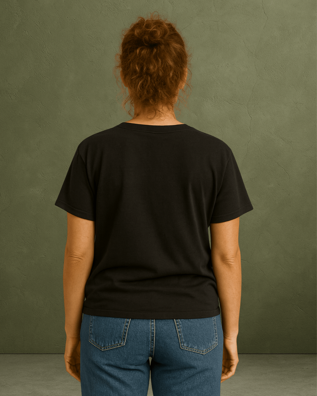 PREMIUM OVERSIZED T - SHIRT - ESSENTIAL - BLACK/WHITE