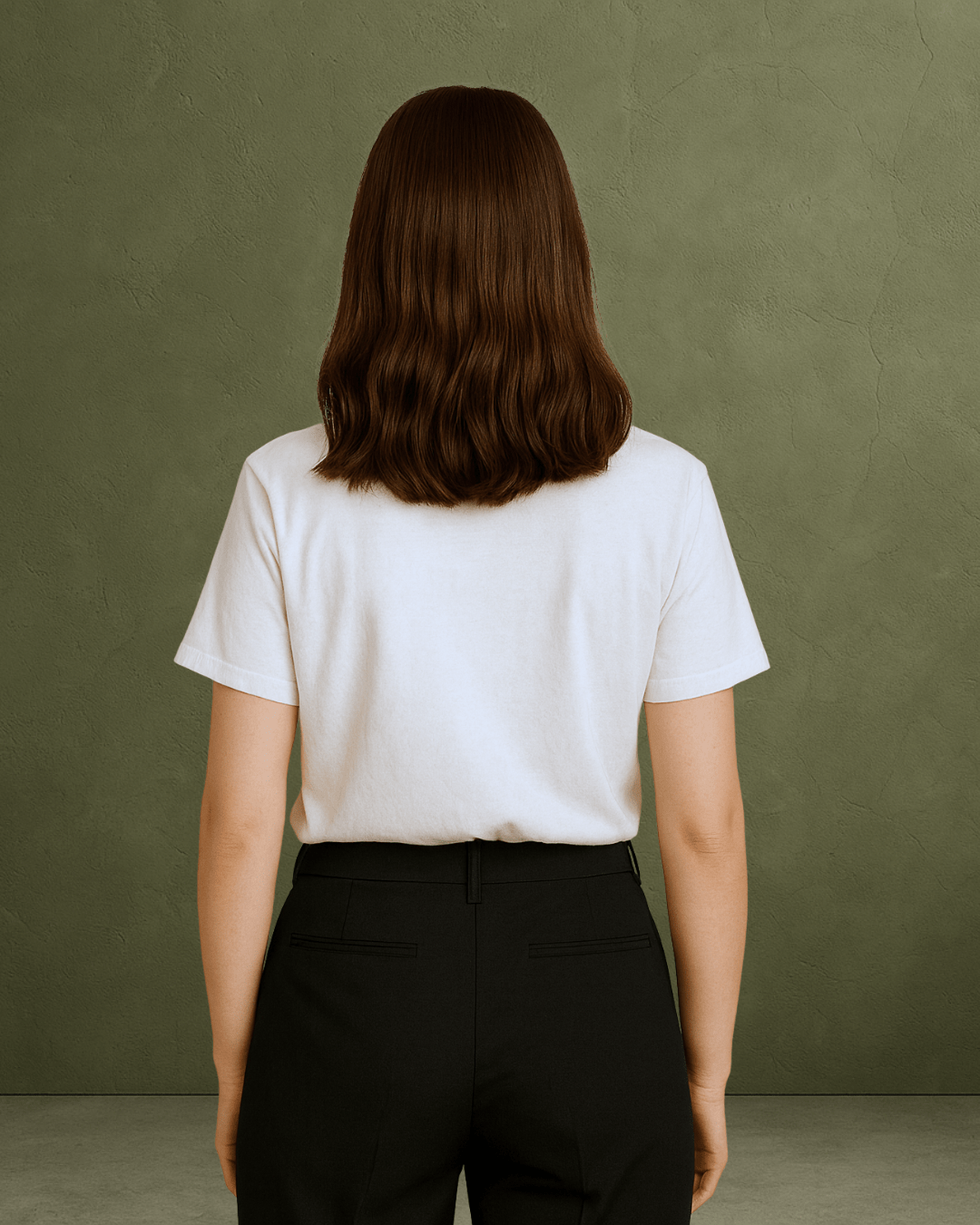 PREMIUM OVERSIZED T - SHIRT - ESSENTIAL - WHITE/BLACK