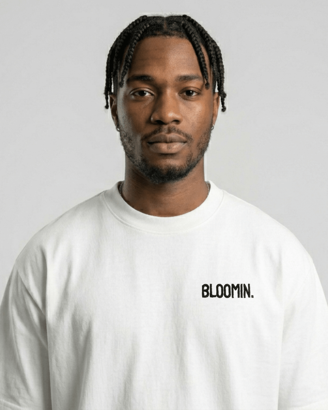 PREMIUM OVERSIZED T - SHIRT - FLOW LINE - MIDNIGHT SNOW