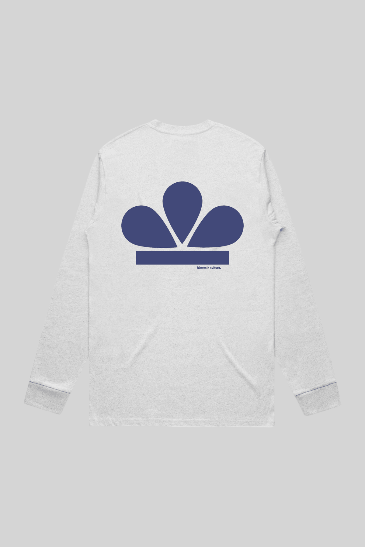 PREMIUM OVERSIZED T-SHIRT - Lowline Classic Longsleeve Blue