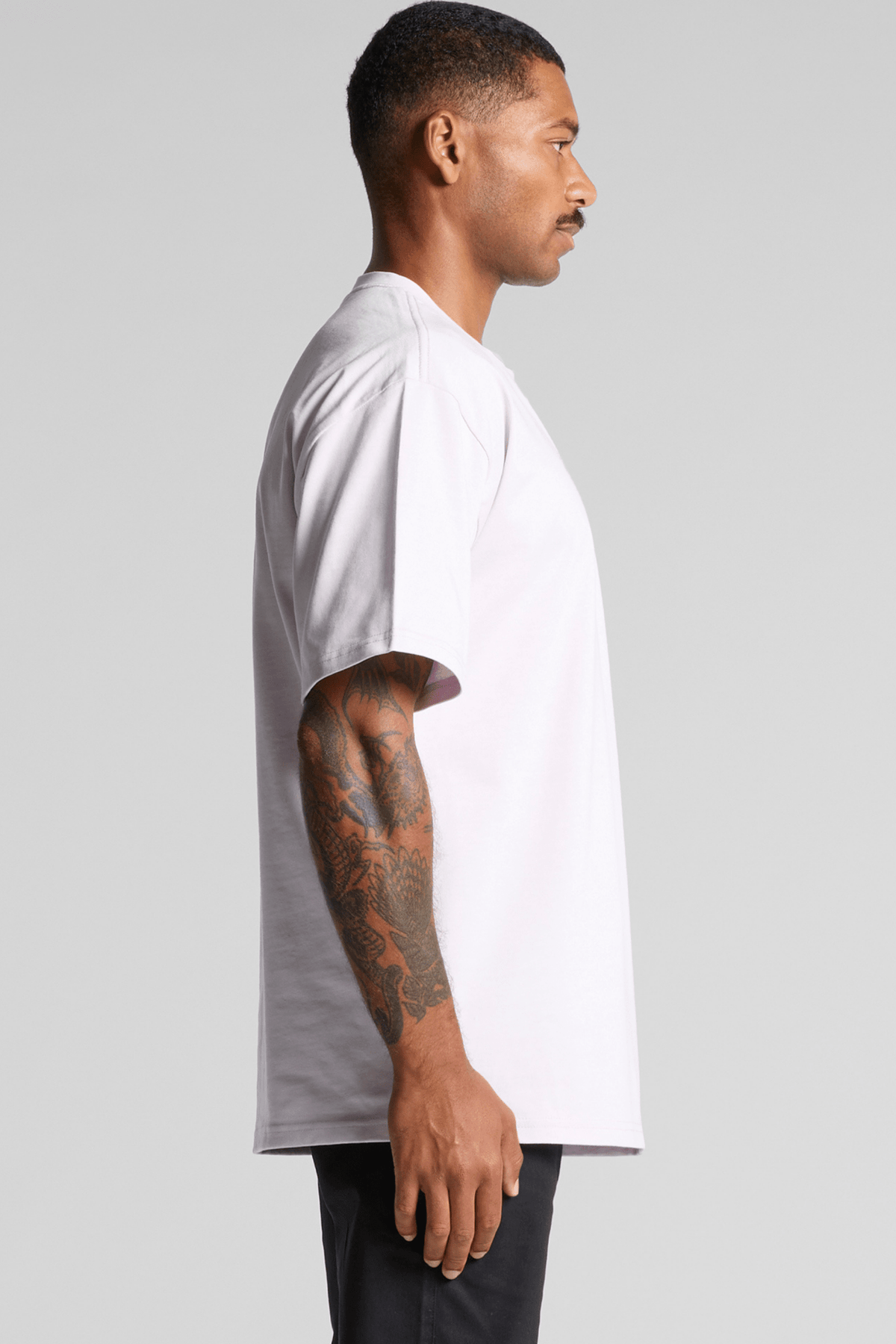 PREMIUM OVERSIZED T-SHIRT - Rooted Culture Heavy Tee Orchid