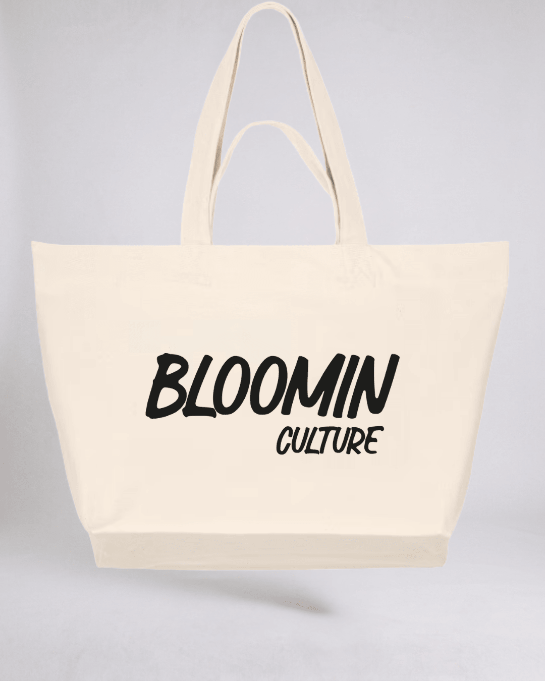 PREMIUM OVERSIZED T-SHIRT - SIGNATURE LINE - SHOPPER BLACK