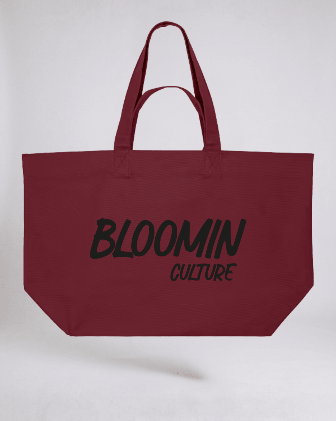 PREMIUM OVERSIZED T-SHIRT - SIGNATURE LINE - SHOPPER BLACK