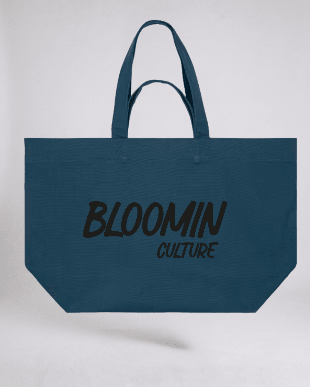 PREMIUM OVERSIZED T-SHIRT - SIGNATURE LINE - SHOPPER BLACK
