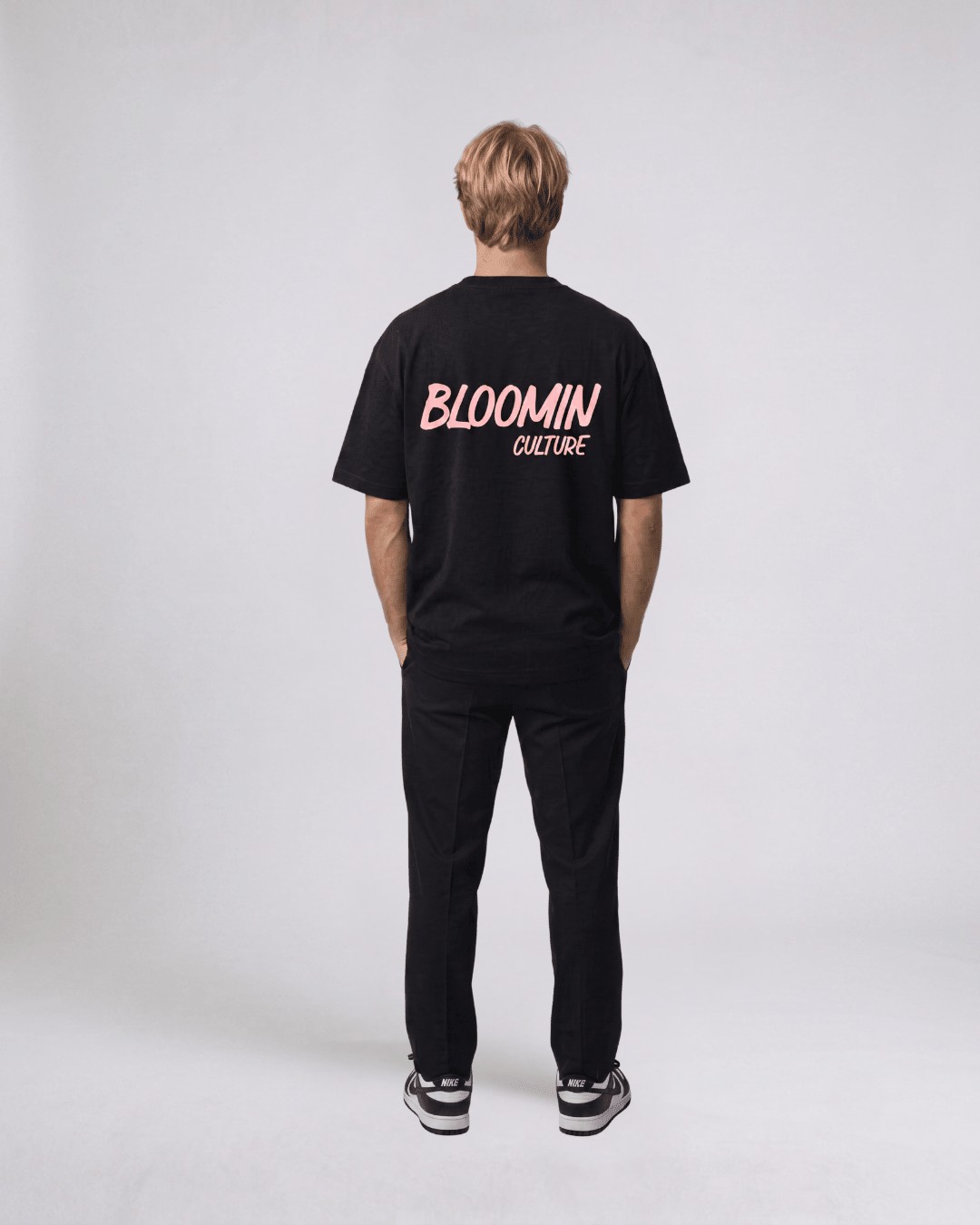 PREMIUM OVERSIZED T-SHIRT - SIGNATURE LINE - T-SHIRT PINK